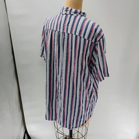 Chubbies Mens XSmall Classy Poplin Friday Shirt Button Down Striped - Picture 8 of 15